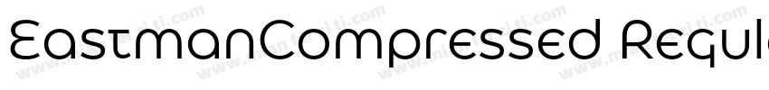 EastmanCompressed Regular字体转换